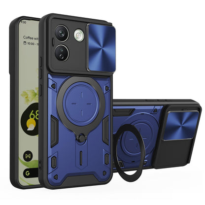 Deksel til Xiaomi Redmi Note 17 Pro Max, Techsuit, CamGuard Pro, blå
