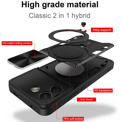 Deksel til Xiaomi Redmi Note 17 Pro Max, Techsuit, CamGuard Pro, svart