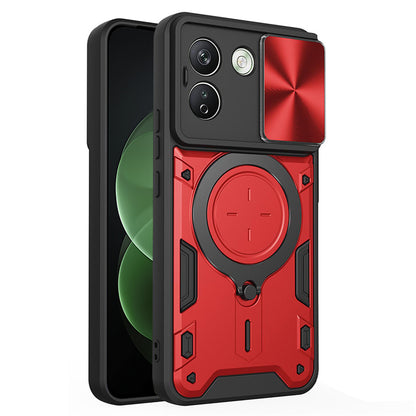 Deksel til Xiaomi Redmi Note 17 Pro Max, Techsuit, CamGuard Pro, rød