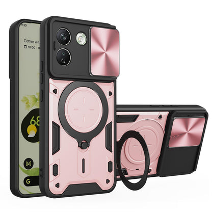 Deksel til Xiaomi Redmi Note 17 Pro Max, Techsuit, CamGuard Pro, roségull