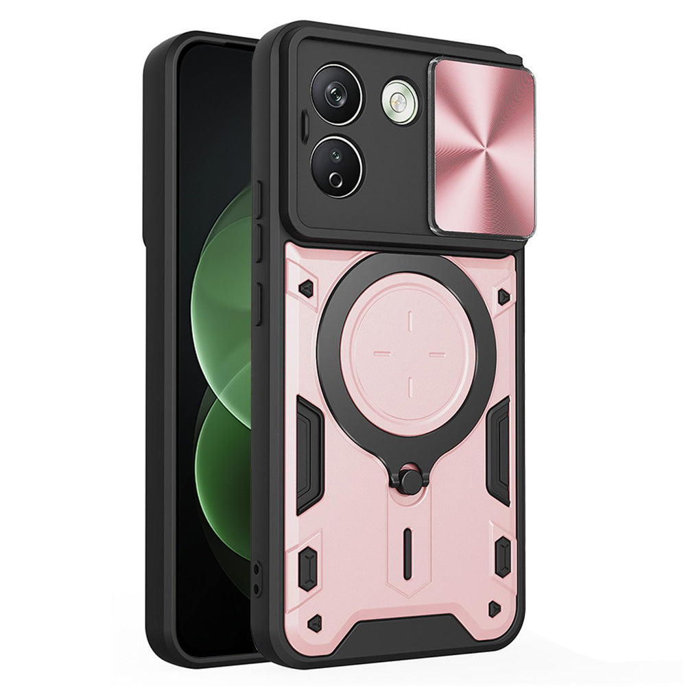 Deksel til Xiaomi Redmi Note 17 Pro Max, Techsuit, CamGuard Pro, roségull