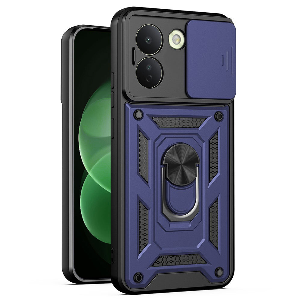 Deksel til Xiaomi Redmi Note 17 Pro Max, Techsuit, CamShield, blå