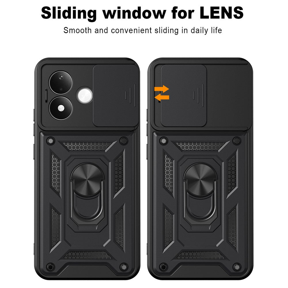 Deksel til Xiaomi Redmi Note 17 Pro Max, Techsuit, CamShield, blå
