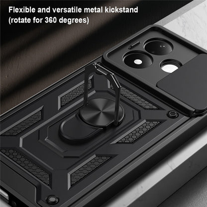Deksel til Xiaomi Redmi Note 17 Pro Max, Techsuit, CamShield, svart