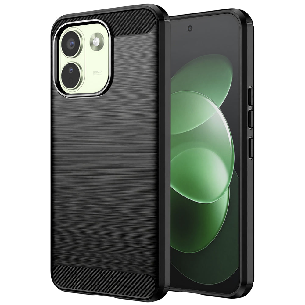 Deksel til Xiaomi Redmi Note 17 Pro Max, Techsuit, Karbon, Svart