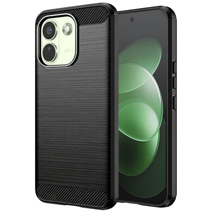 Deksel til Xiaomi Redmi Note 17 Pro Max, Techsuit, Karbon, Svart