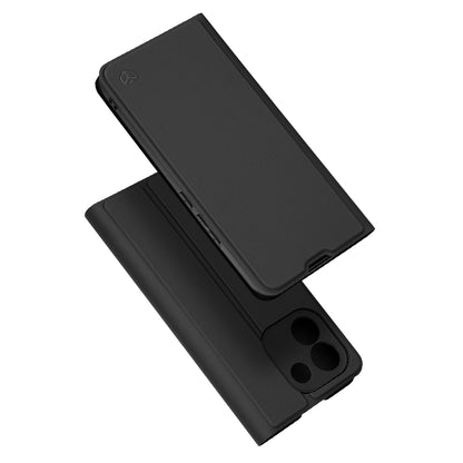 Deksel til Xiaomi Redmi Note 17 Pro Max, Techsuit, Magskin Book, Svart