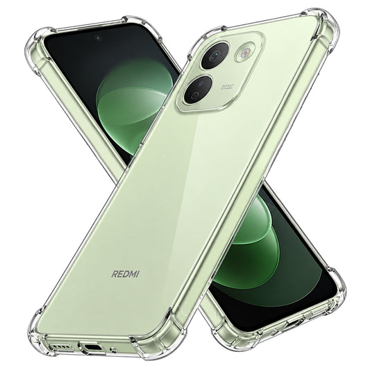 Deksel til Xiaomi Redmi Note 17 Pro Max, Techsuit, støtsikkert og gjennomsiktig, transparent