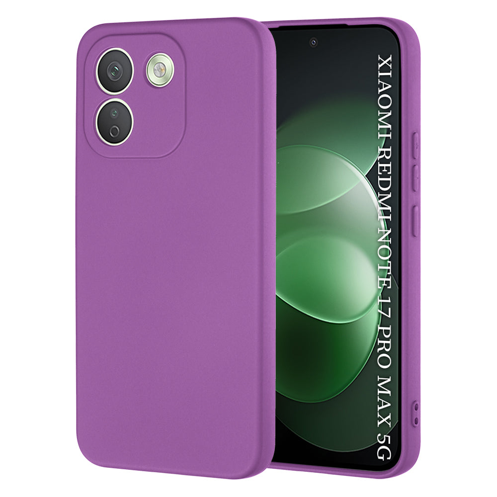 Deksel til Xiaomi Redmi Note 17 Pro Max, Techsuit, SoftFlex, lilla