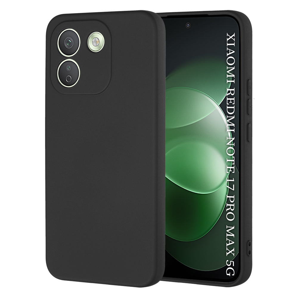 Deksel til Xiaomi Redmi Note 17 Pro Max, Techsuit, SoftFlex, svart