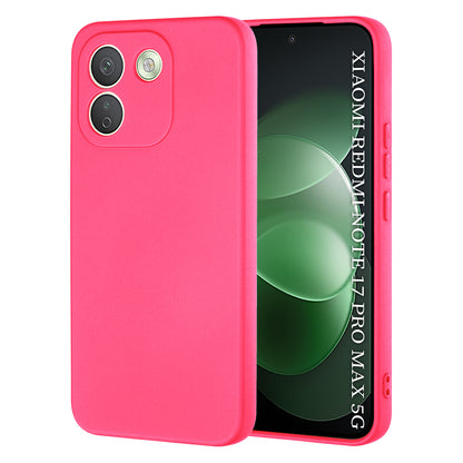 Deksel til Xiaomi Redmi Note 17 Pro Max, Techsuit, SoftFlex, mørk rosa