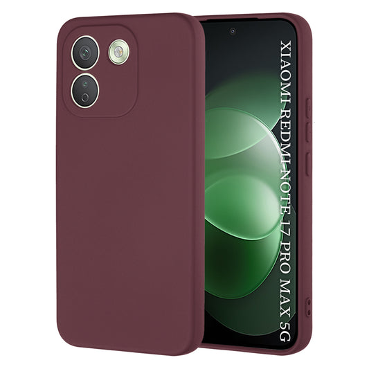 Deksel til Xiaomi Redmi Note 17 Pro Max, Techsuit, SoftFlex, burgunderrød