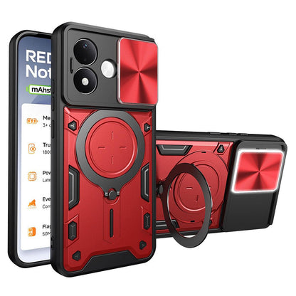Deksel til Xiaomi Redmi Note 17 Pro, Techsuit, CamGuard Pro, rød