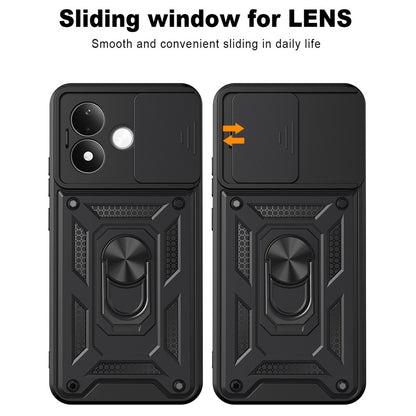 Deksel til Xiaomi Redmi Note 17 Pro, Techsuit, CamShield, gullfarget