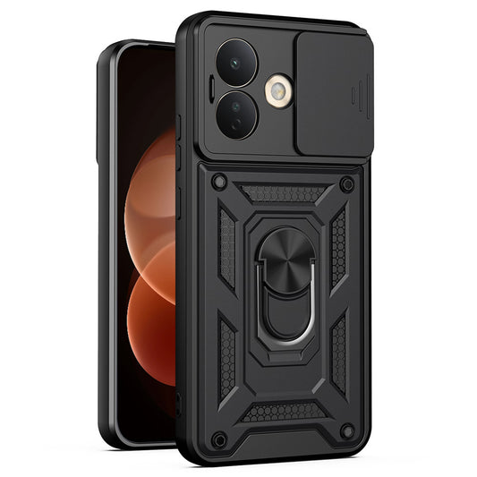 Deksel til Xiaomi Redmi Note 17 Pro, Techsuit, CamShield, svart
