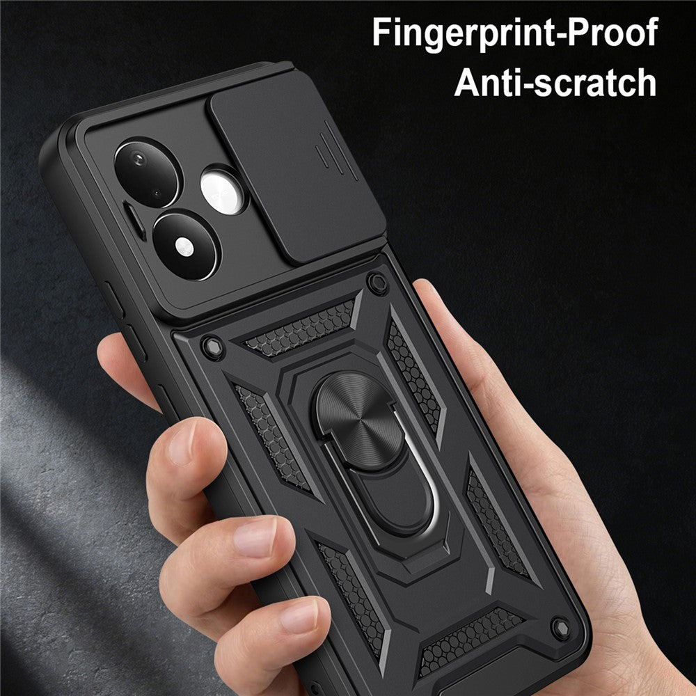 Deksel til Xiaomi Redmi Note 17 Pro, Techsuit, CamShield, svart