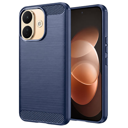 Deksel til Xiaomi Redmi Note 17 Pro, Techsuit, Carbon, blå