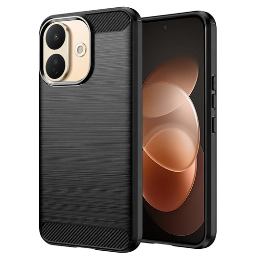 Deksel til Xiaomi Redmi Note 17 Pro, Techsuit, Karbon, Svart