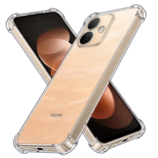Deksel til Xiaomi Redmi Note 17 Pro, Techsuit, støtsikkert og gjennomsiktig, transparent