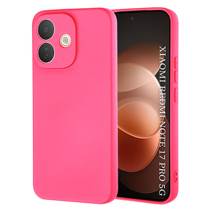 Deksel til Xiaomi Redmi Note 17 Pro, Techsuit, SoftFlex, mørk rosa