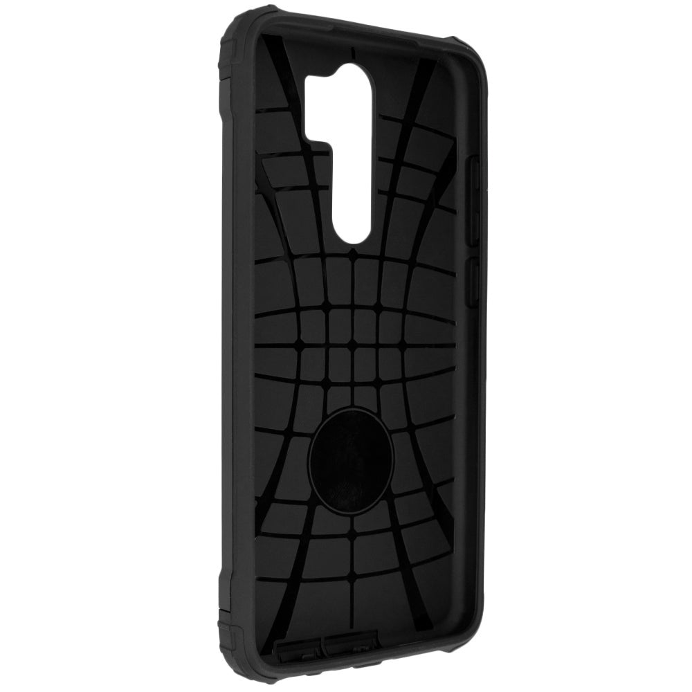 Deksel for Xiaomi Redmi Note 8 Pro, Techsuit, Hybrid Armor, Svart