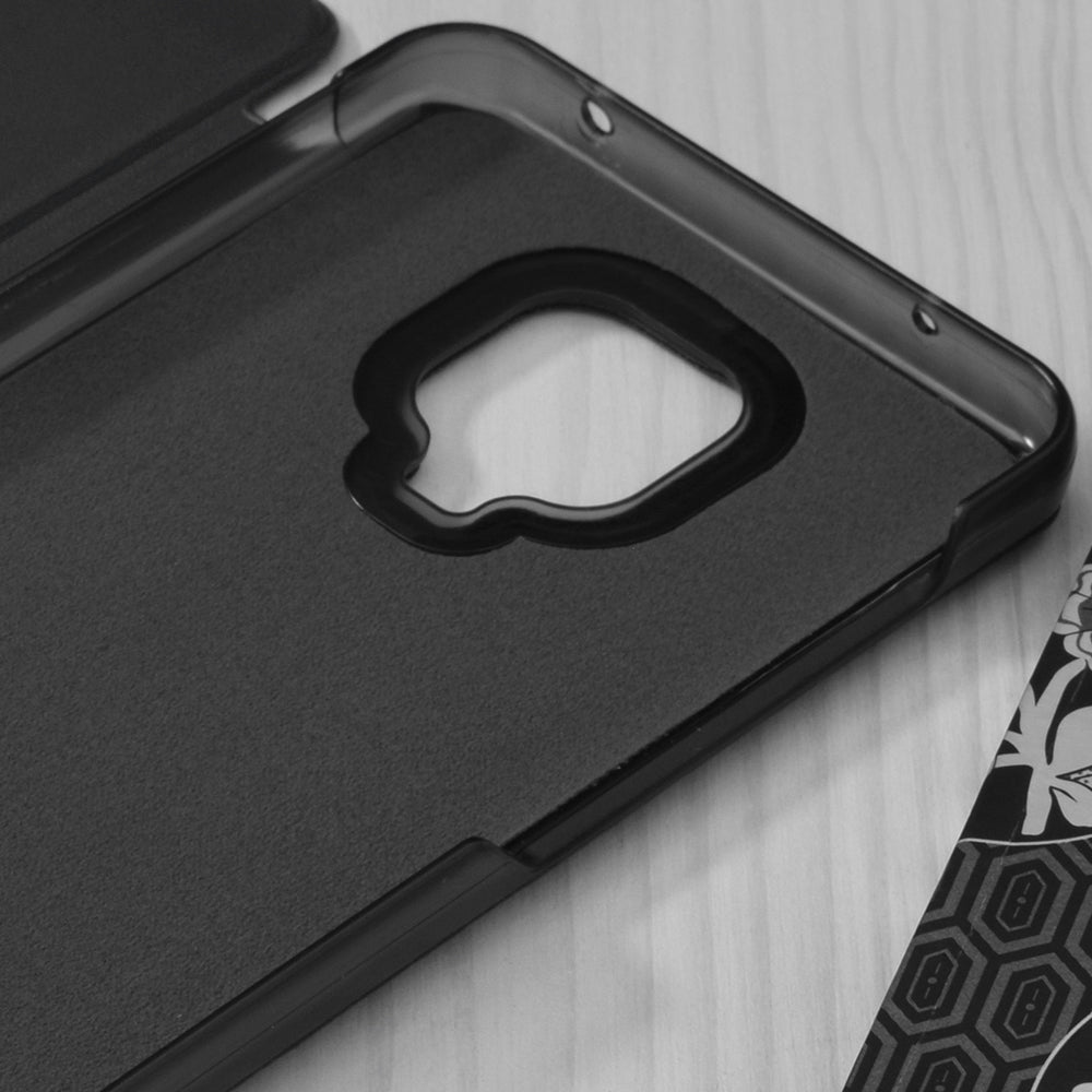 Deksel for Xiaomi Redmi Note 9S / Note 9 Pro / Note 9 Pro Max, Techsuit, eFold, Svart