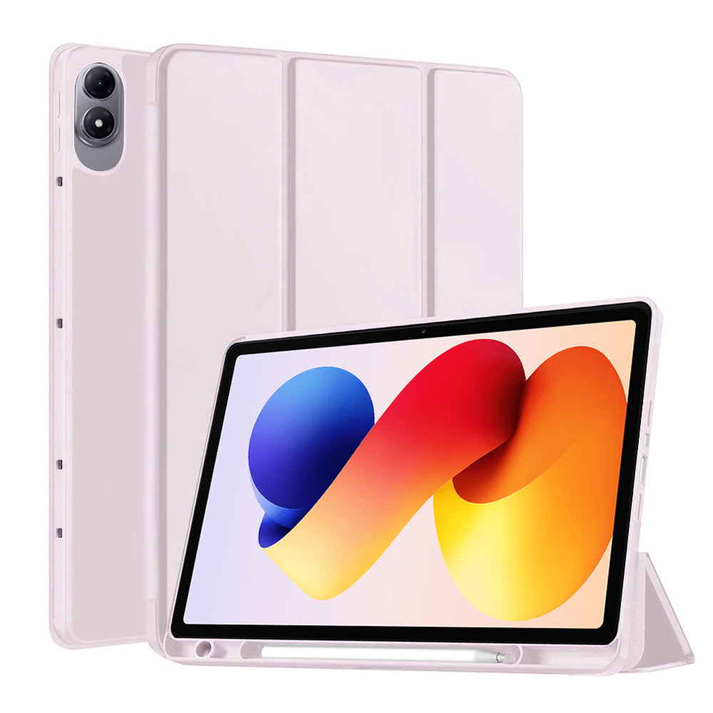 Deksel for Xiaomi Redmi Pad 2 Pro, Techsuit, Flex Trifold, Rosa