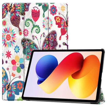 Deksel for Xiaomi Redmi Pad 2 Pro, Techsuit, FoldPro Butterfly, Flerfarget