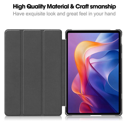 Deksel for Xiaomi Redmi Pad 2 Pro, Techsuit, FoldPro Butterfly, Flerfarget