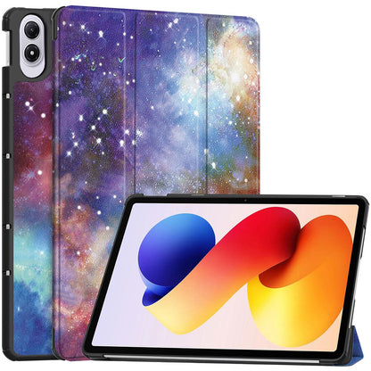 Deksel for Xiaomi Redmi Pad 2 Pro, Techsuit, FoldPro Galaxy, Flerfarget