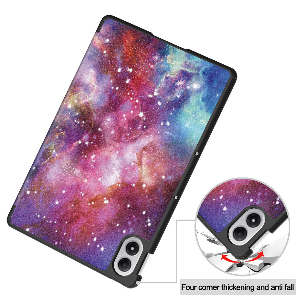 Deksel for Xiaomi Redmi Pad 2 Pro, Techsuit, FoldPro Galaxy, Flerfarget