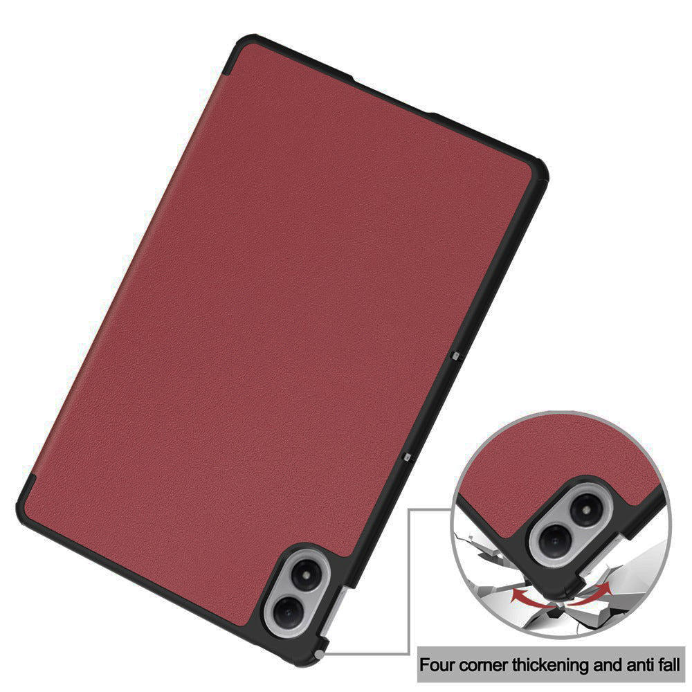 Deksel for Xiaomi Redmi Pad 2 Pro, Techsuit, FoldPro, Rød
