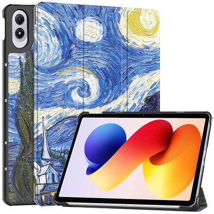 Deksel for Xiaomi Redmi Pad 2 Pro, Techsuit, FoldPro Starry Night, Flerfarget