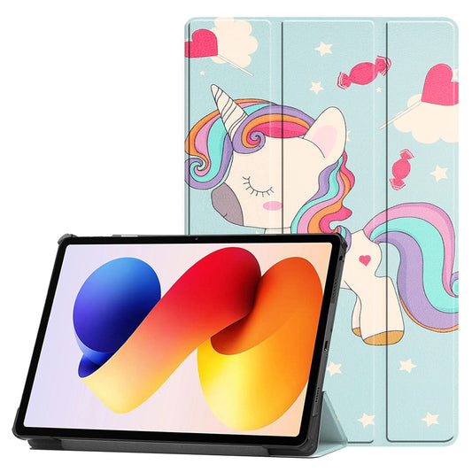 Deksel til Xiaomi Redmi Pad 2 Pro, Techsuit, FoldPro Unicorn, Flerfarget