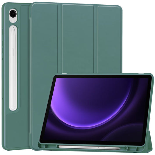 Deksel for Xiaomi Redmi Pad 2, Techsuit, Flex Trifold, Grønn