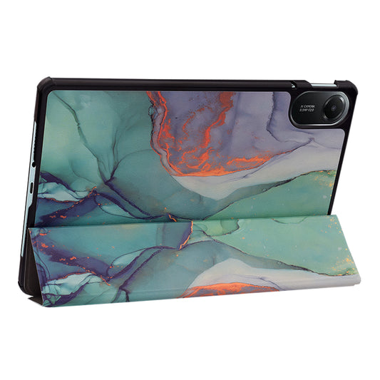 Deksel for Xiaomi Redmi Pad 2, Techsuit, FoldPro Green Time, Flerfarget