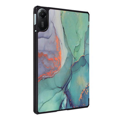 Deksel for Xiaomi Redmi Pad 2, Techsuit, FoldPro Green Time, Flerfarget