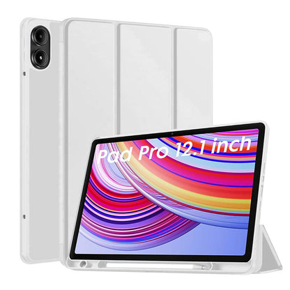 Deksel for Xiaomi Redmi Pad Pro / Pad / Pad Pro 5G, Techsuit, Flex Trifold, Grå