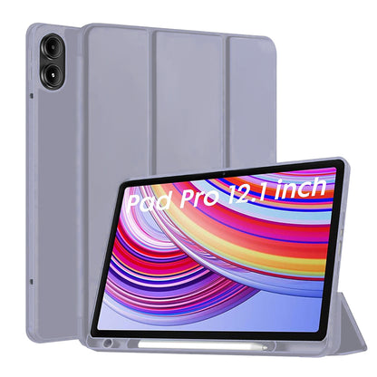 Deksel for Xiaomi Redmi Pad Pro / Pad / Pad Pro 5G, Techsuit, Flex Trifold, Lilla