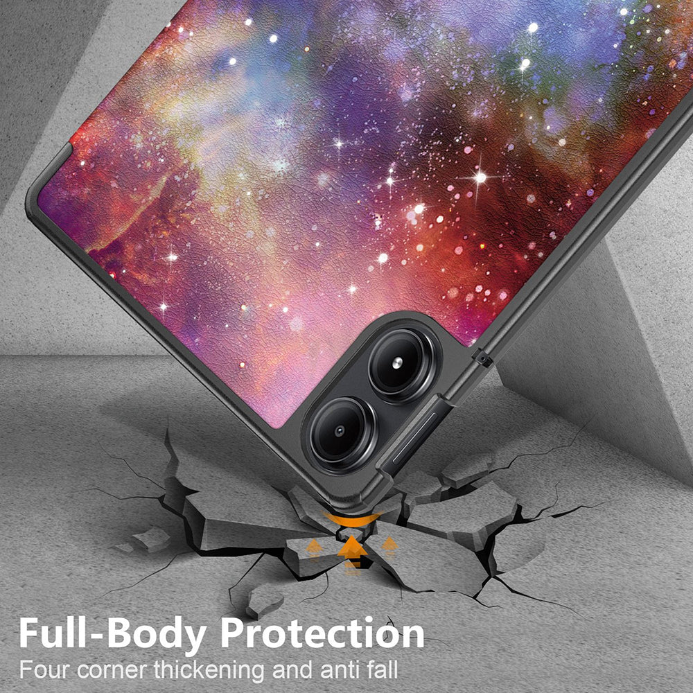 Deksel for Xiaomi Redmi Pad Pro / Pad / Pad Pro 5G, Techsuit, FoldPro Galaxy, Flerfarget