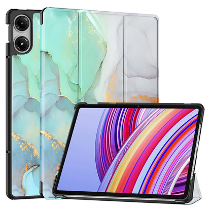 Deksel for Xiaomi Redmi Pad Pro / Pad / Pad Pro 5G, Techsuit, FoldPro Green Time, Flerfarget