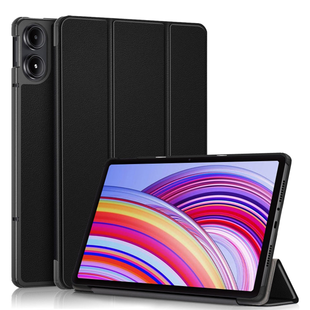 Deksel til Xiaomi Redmi Pad Pro / Pad / Pad Pro 5G, Techsuit, FoldPro, Svart