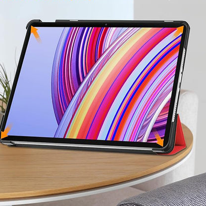 Deksel for Xiaomi Redmi Pad Pro / Pad / Pad Pro 5G, Techsuit, FoldPro, Rød