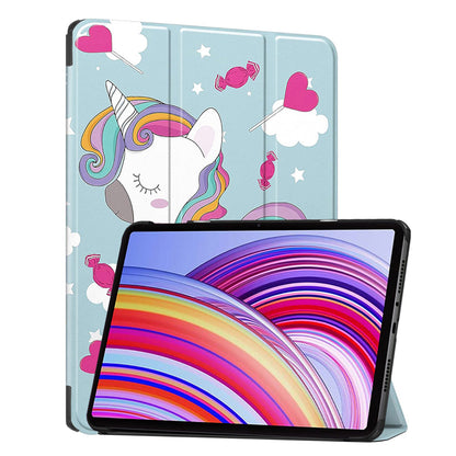 Deksel for Xiaomi Redmi Pad Pro / Pad / Pad Pro 5G, Techsuit, FoldPro Unicorn, Flerfarget