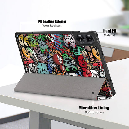 Deksel for Xiaomi Redmi Pad Pro / Pad / Pad Pro 5G, Techsuit, FoldPro Urban Vibe, Flerfarget