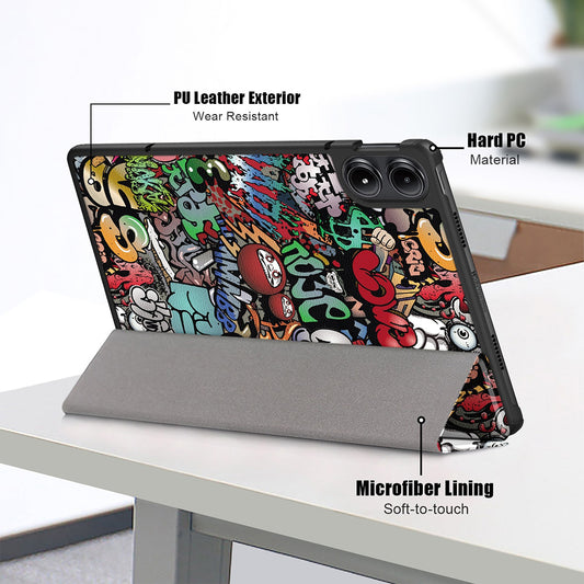 Deksel for Xiaomi Redmi Pad Pro / Pad / Pad Pro 5G, Techsuit, FoldPro Urban Vibe, Flerfarget