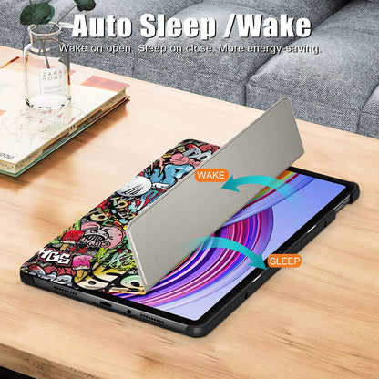 Deksel for Xiaomi Redmi Pad Pro / Pad / Pad Pro 5G, Techsuit, FoldPro Urban Vibe, Flerfarget