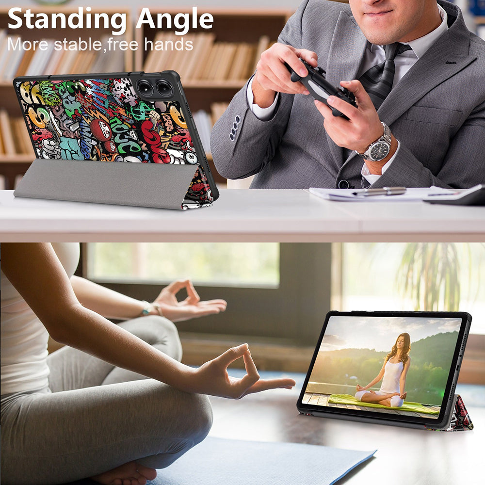 Deksel for Xiaomi Redmi Pad Pro / Pad / Pad Pro 5G, Techsuit, FoldPro Urban Vibe, Flerfarget