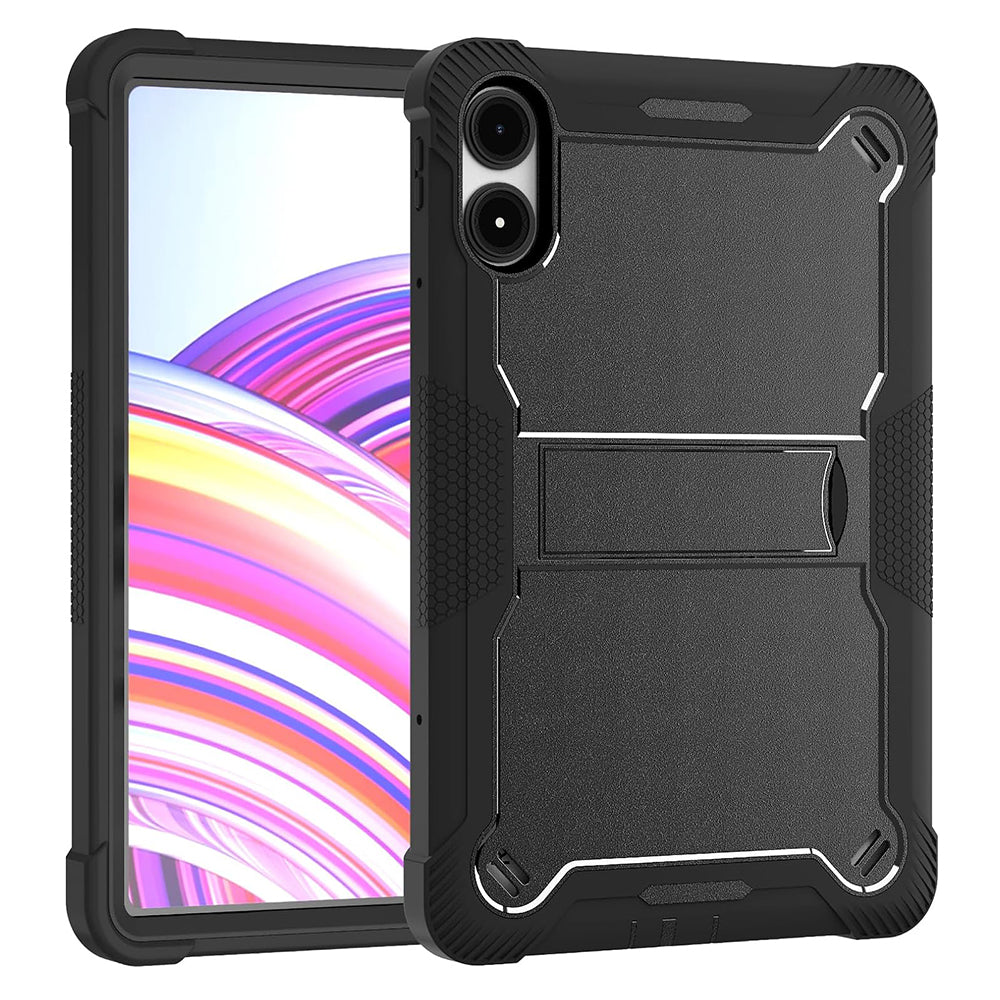Deksel for Xiaomi Redmi Pad Pro / Pro 5G / Poco Pad, Techsuit, Rugged TabShell, Svart