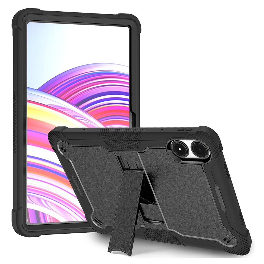 Deksel for Xiaomi Redmi Pad Pro / Pro 5G / Poco Pad, Techsuit, Rugged TabShell, Svart